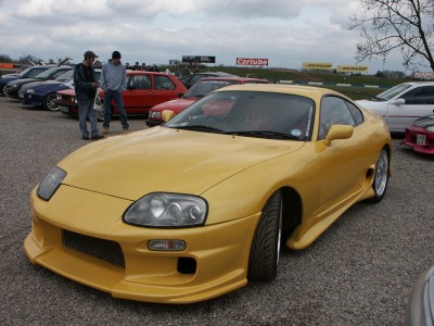 Toyota Supra Yellow [Donny Show 2006]